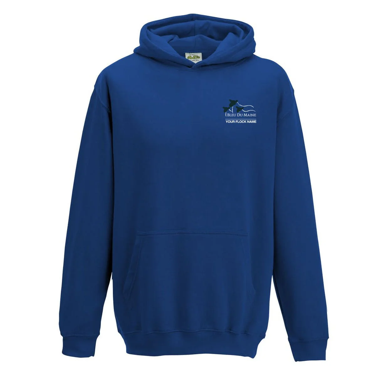 Bleu Du Maine Sheep Society Kids Hoody - Image 4