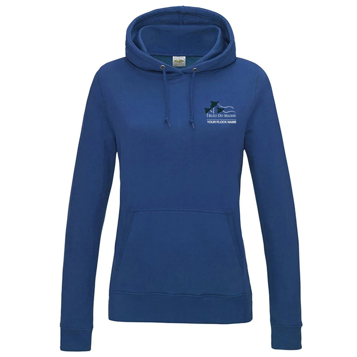 Bleu Du Maine Sheep Society Ladies Hoody - Image 4